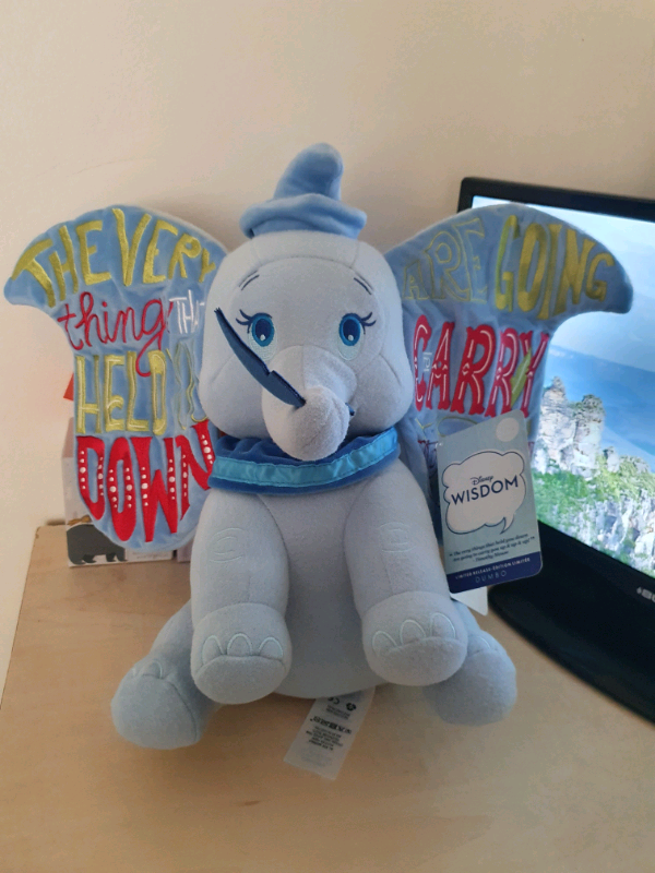 disney wisdom dumbo plush